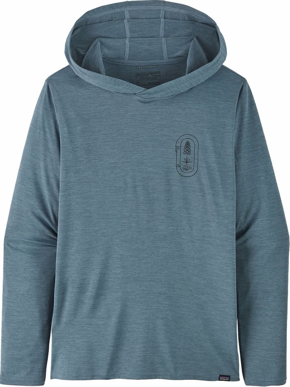 Patagonia Women’s Capilene Cool Daily Graphic Long-Sleeve Hoodie Tee